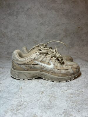 Nike P6000 Damskie Beżowe Sneakersy Sportowe Sznurowane