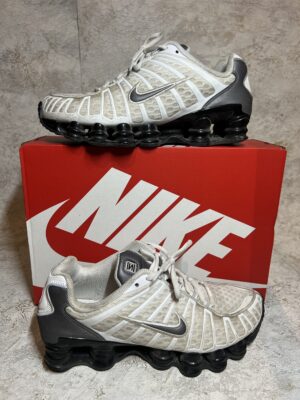 Nike Shox TL Białe Szare Sneakersy