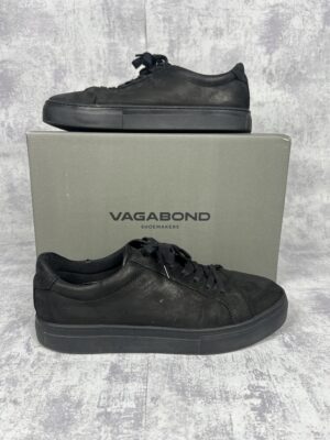 Vagabond Paul 2.0 Czarne Sneakersy Skórzane Sznurowane